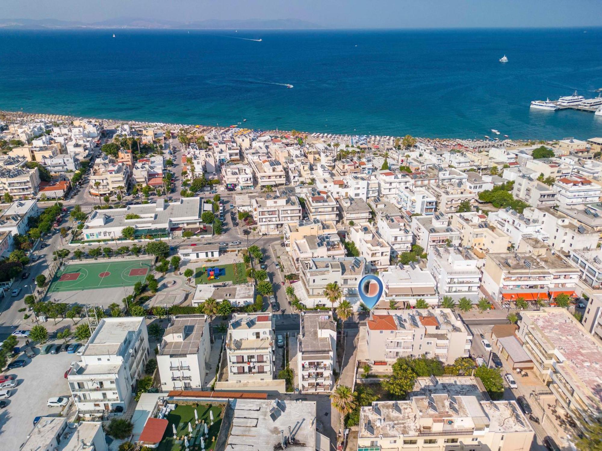 העיירה קוס Kyma 4 - 5 Min To Beach מראה חיצוני תמונה
